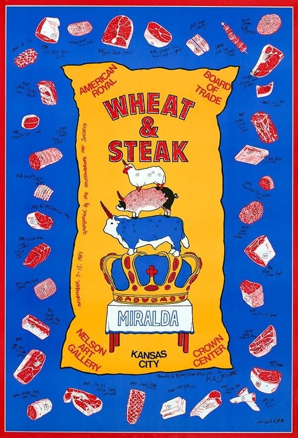 Antoni Miralda, Wheat & Steak, 1981