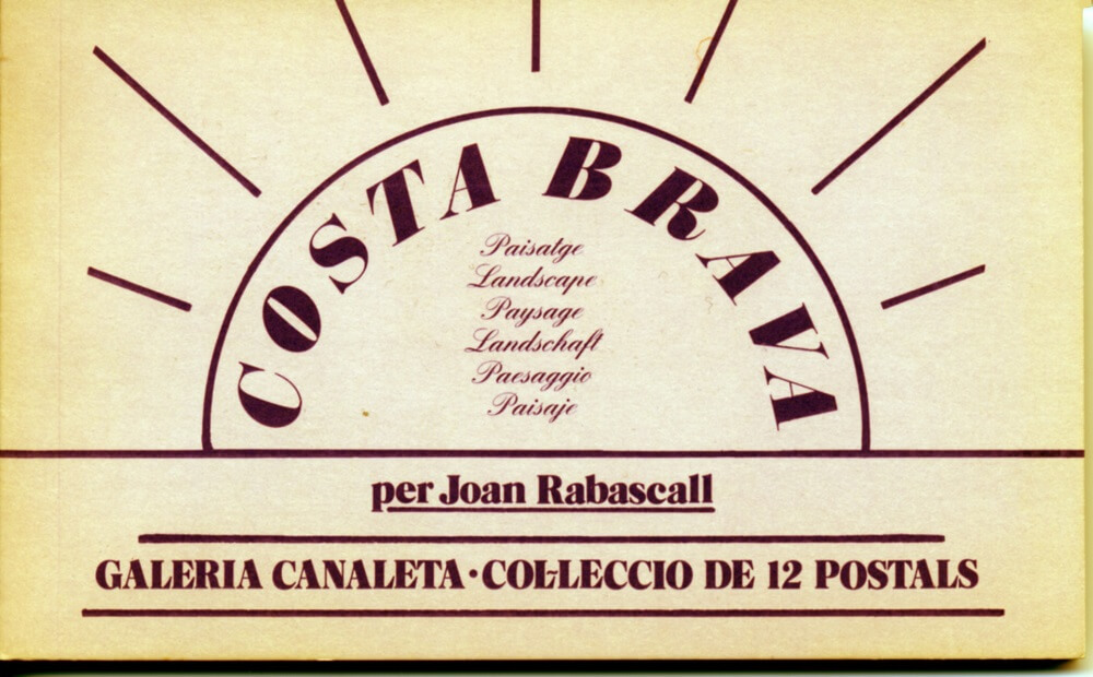 Joan Rabascall. Costa Brava, 1982
