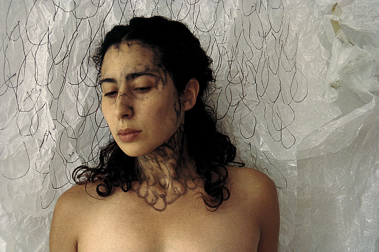 Laura Torrado. Erased portrait, 1994